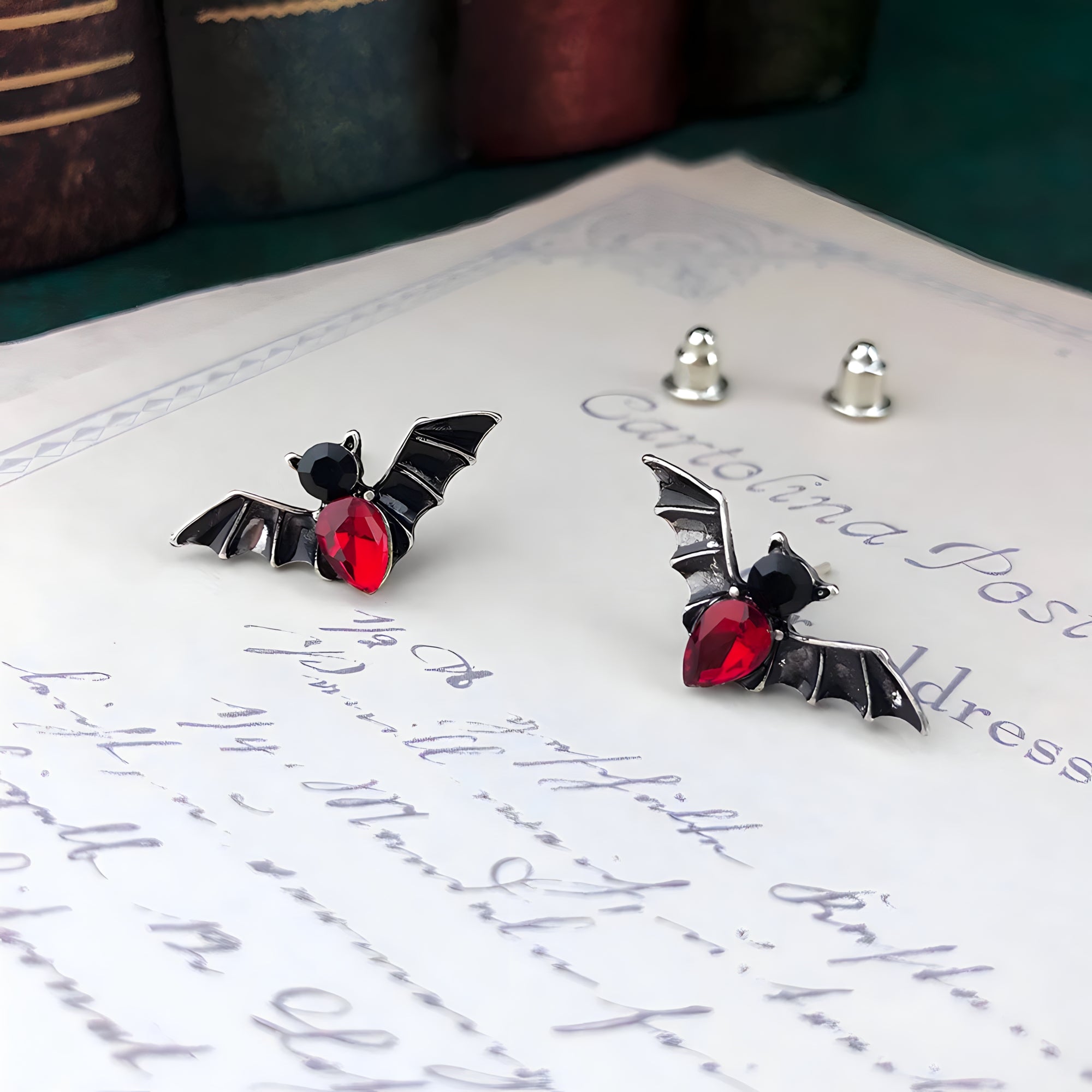 Bat Stud Earrings