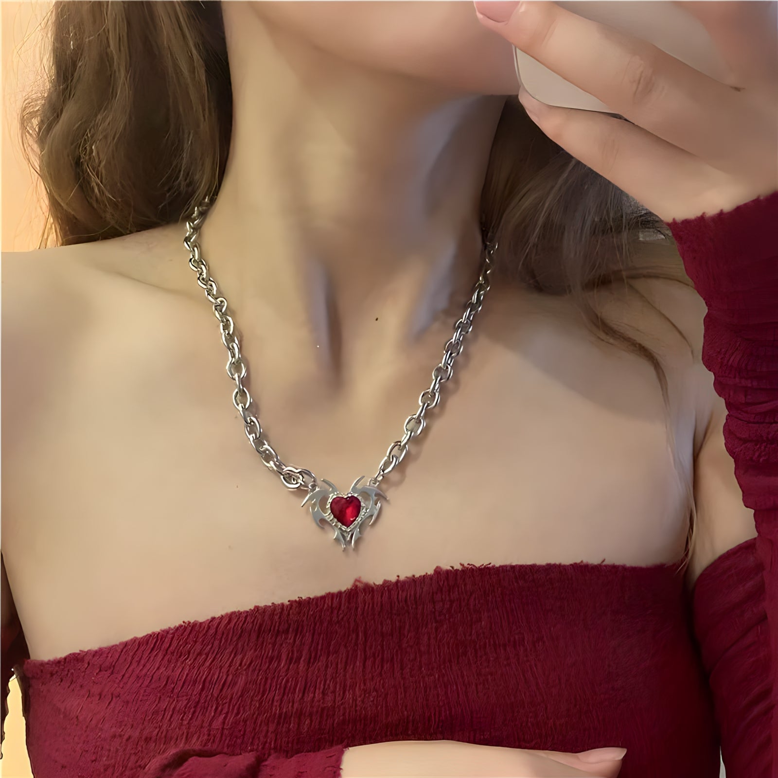 Hellbound Heart Necklace