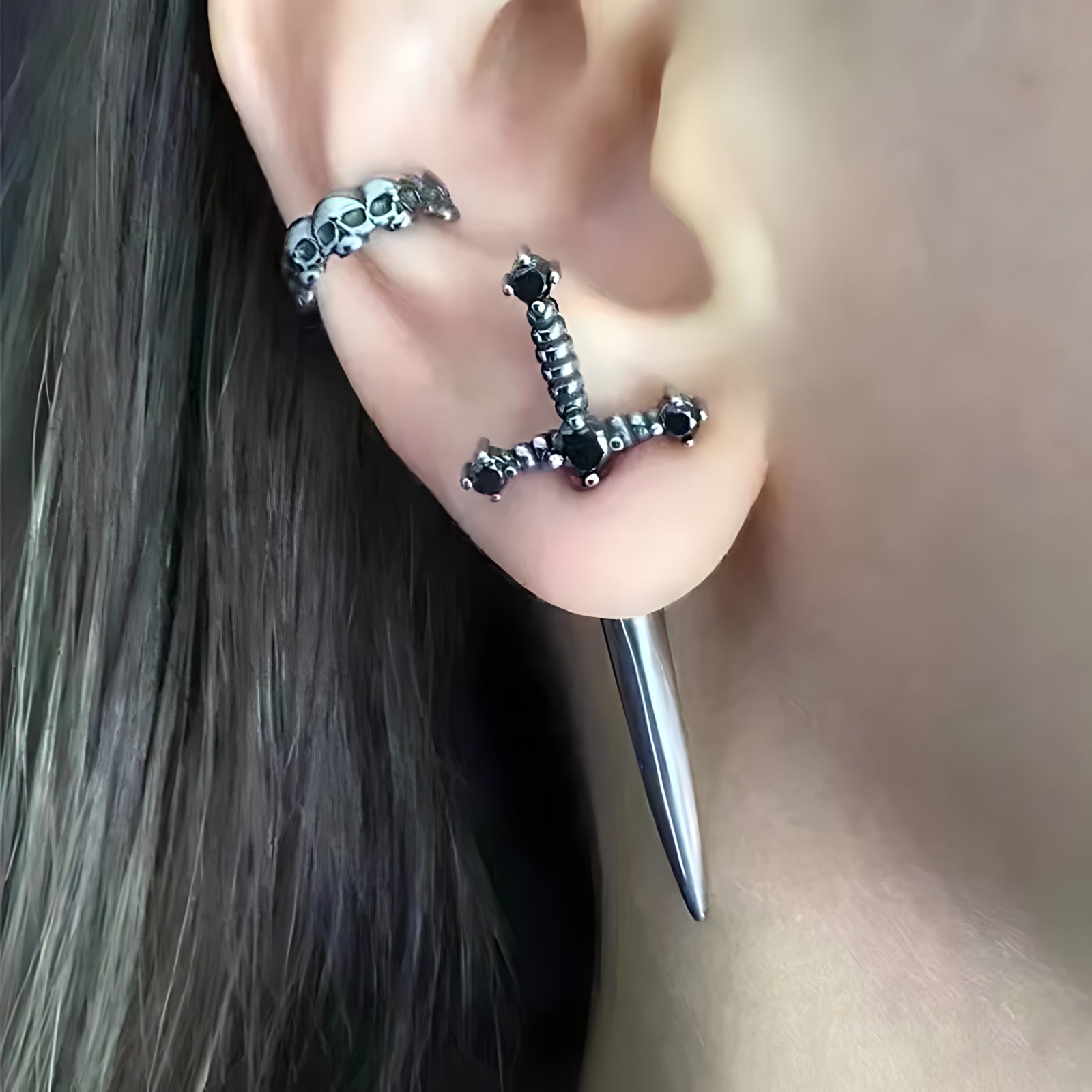 Shadow Dagger Earrings