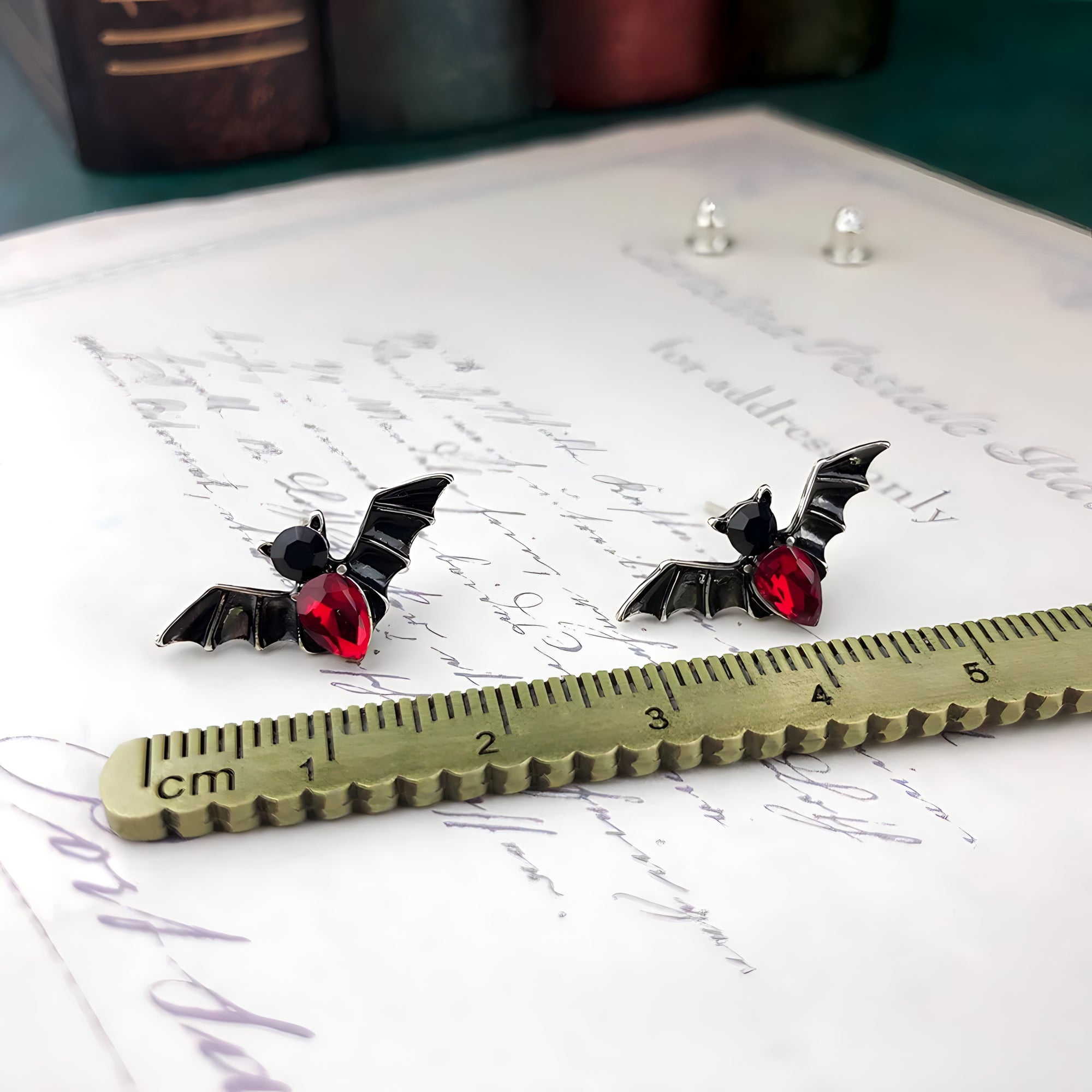 Bat Stud Earrings