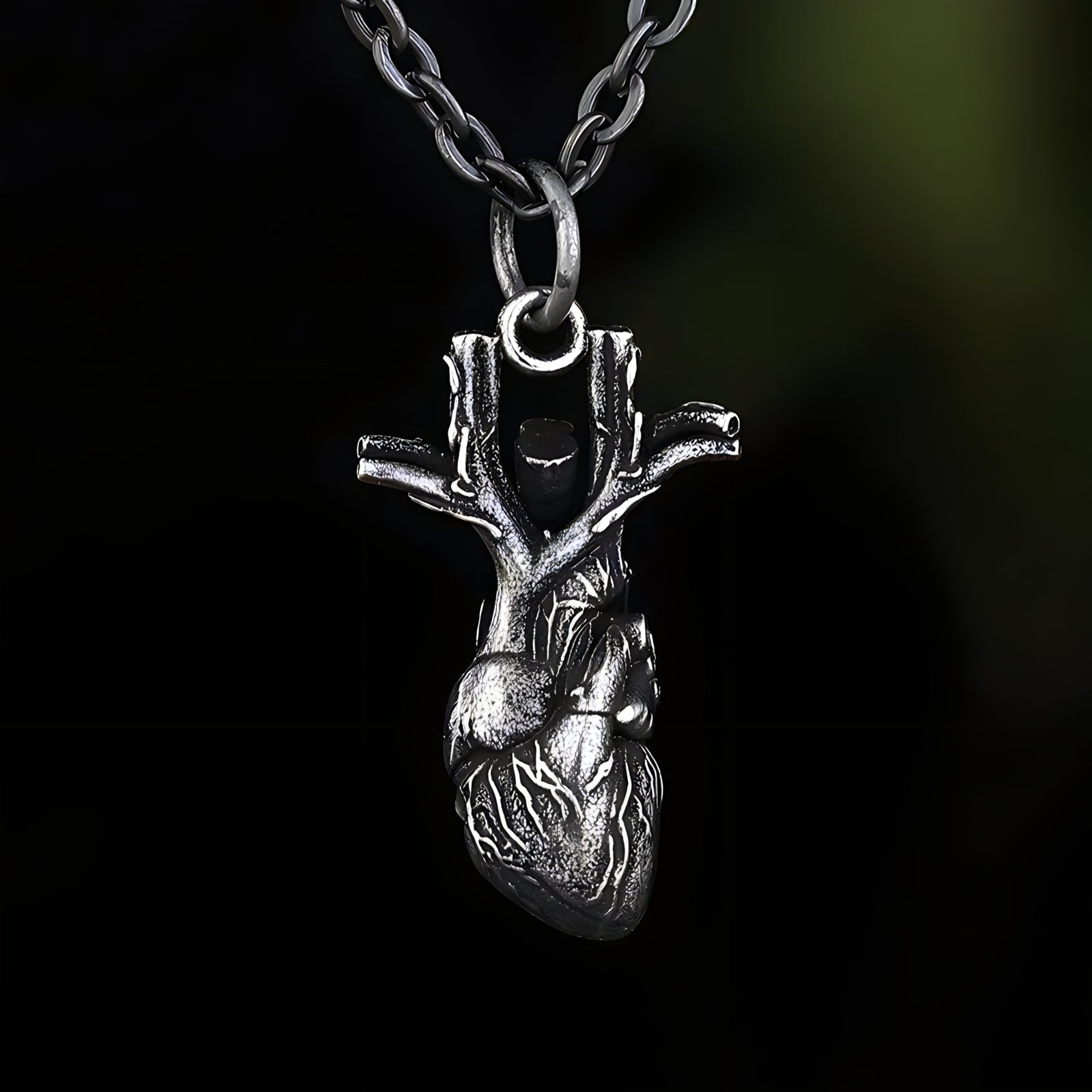 Anatomical Heart Necklace